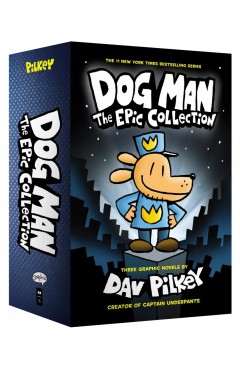 Dog Man: The Epic Collection: From the Creator of Captain Underpants (Dog Man #1-3 Boxed Set)